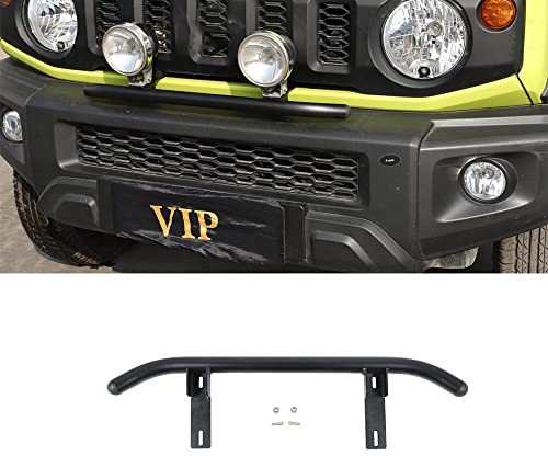EDSARS Auto Frontstoßstange Grills Scheinwerfer Halterung unterstützt für Suzuki Jimny 2019 2020 2021 2022 2023 JB64 JB74 Autozubehör Schwarz
