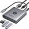 ORICO USB-C Hub, Dockingstation mit 3 USB-A-Anschlüssen, 4K-HDMI, Gigabit-Ethernet und 100 W PD-Ladung - kompakter und schneller Adapter für MacBook Pro und andere Typ-C-Geräte
