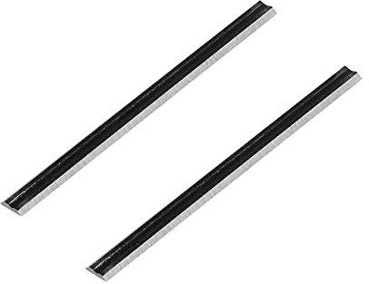 Trade-Shop Lot de 2 lames de rabot / lames de rechange, 82 mm, compatibles avec Makita 1900, 1923, 1923BD, 1923H 1902, compatibles avec Metabo Expert 4382, HO0882, HO8382, compatibles avec Black &