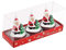 CHUANGOU Set mit 3 Weihnachtskerzen Weihnachtsmotiv Kerze Weihnachtskerze für Dekorative Kerzen Weihnachten Geschenkset Opa GroßMutter Papa Mitarbeiter Freundin Geschenk