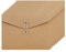 10 Stück A5 Dokumententasche Präsentationsmappe Mappen Pappe Aktenordner Sammelmappe Kraftpapier Umschläge Organisation mit Externe Taste Wickeldichtung Design Brieftasche Umschläge für Büro Schule