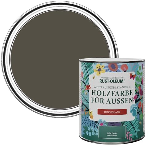 Rust-Oleum Brown Mould-Resistant Garden Paint in Gloss Finish - Fallow 750ml