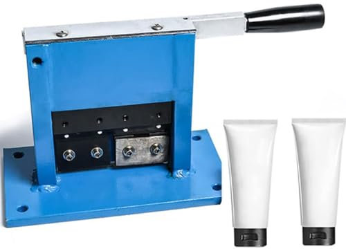 Manuelle Tubenversiegelungsmaschine, kleines Rohrendstück-Versiegelungsgerät, Druckermarker mit Datumsbuchstaben-Kodierer, Crimper-Rohrversiegelungsgerät für Zahnpasta-Kosmetikcreme-Verpackungen