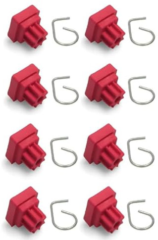 FIGEVIDA Gommini Piedini per Griglia Piano Cottura compatibile con Smeg Kit 8 Pezzi per modelli : PVB750BE - PVN750 - PVS750A - PVS750BE - PVS750D 764010175