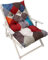 MAURY'S Poltrona Sdraio Relax Comodona in Legno 3 posizioni con Cuscino Imbottito Adatta a Ogni Ambiente (Maurytchwork Multicolor)