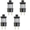 HOHOVYVY Stecker Für Lichterkette Außen,Lichterkette Stecker,Lichterkette Netzteil Adapter Transformator Treiber IP44 31V Max 3,6W(4 Stück)