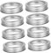 GRIRIW Jar Deckel Ringe Aus Für Einmachgläser Ersatz Für Weckgläser Und Einkochgläser Geeignet Für Den Regulären Mund 86mm Ideal Für Konservierung Und