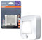 OSRAM NIGHTLUX Hall Nachtlicht, Weiß, Bewegungssensor, IP54, batteriebetrieben, 4000 K kaltweiß, ideal für Flure, Eingänge und flexible Montage