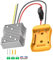20V to 12V Step Down Lithium Battery Converters Adaptor for DeWalt 20V Power Wheels Battery