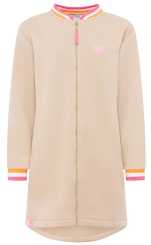 Zwillingsherz Damen Jacke Bomberjacke Sweatmantel – Happy bequeme Passform schützen zuverlässig vor Wind