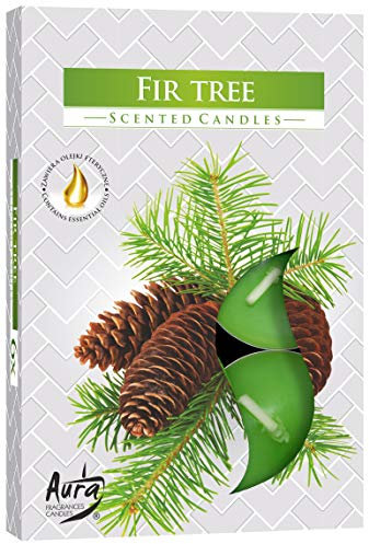 DUFTKERZEN 6ER PACK TEELICHTER, Duft:Tannenbaum