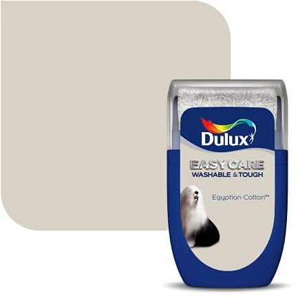 Dulux Easycare Washable & Tough Tester Paint, Egyptian Cotton, 30 ml