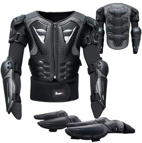 Traje de Motocicleta para niños, para Motocross, Ciclismo, patineta, esquí, Patinaje, Todoterreno