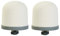 HUINING Lot de 2 filtres à eau en céramique de rechange pour comptoir, seau à eau domestique, systèmes de filtration d'eau du refroidisseur d'eau