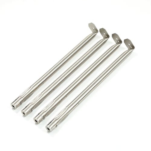 YIHAM Lot de 4 tubes de brûleur pour Napoleon Legend 485, LEX 485 605 730, Mirage, LD485RB LD485RSIB, pièces de rechange, acier inoxydable 304, 48,7 cm, KB837