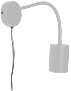 Nordlux Explore Wall Light White Metal Bedroom GU10 Switch Plug in/Mains