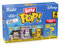 Funko Bitty Pop! Disney - Mickey Mouse, Minnie Mouse (pink Dress), Pluto und eine Überraschungs-Mini-Figur - 0.9 Inch (2.2 cm) Sammlerstück Stapelbares Display-Regal Inklusive - Geschenkidee