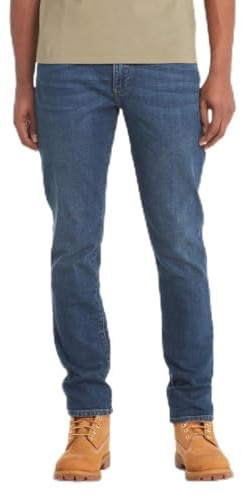 Timberland Herren TFO Stretch Denim (Slim) Vintage Tint Wash Hose, 38W x 34L