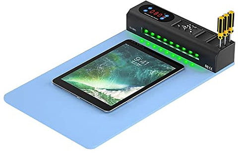 Coussin Chauffant de Machine de Séparateur D'écran LCD pour la Réparation D'écran de Smartphone de Tablette, Chauffage Rapide, Température Constante, Lumière de Réparation