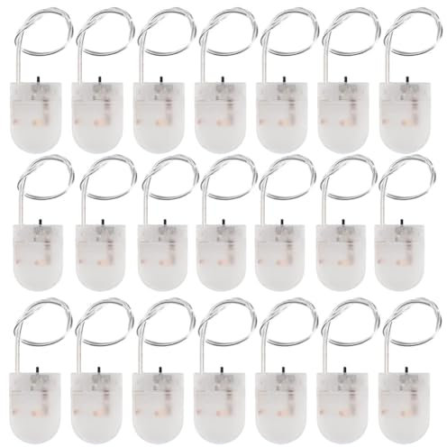 JWISLAND CR2032 Batteriehalter mit Schalter, Knopfzellen-Batteriehalter mit Kabel, CR2032 Knopfzellen-Batteriehalter (transparent), 30 Stück