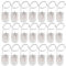 JWISLAND 30 PCS CR2032 Battery Holder with Switch, Coin Cell Battery Holder with Leads, CR2032 Coin Cell Battery Holder (Transparent)
