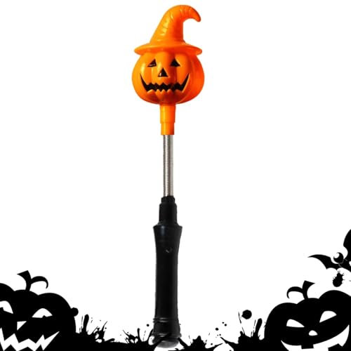 Halloween-Leuchtstab, Halloween-Laterne – leuchtender – leuchtender für gruseligen Spaß, Blinkender mit Geist