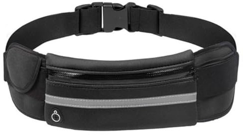 Bauchtasche Herren Damen Laufgürteltasche,Laufgürtel für Handy, modische Gürteltasche Hüfttasche wasserdicht, Reise Geldgürtel, Handyhalter für Yoga, Fitnessstudio, Joggen, Workout, Training Rot
