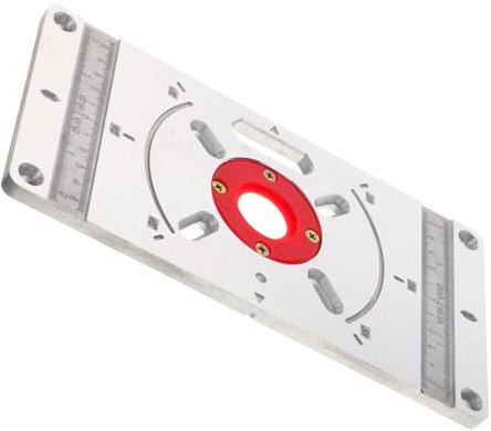 DOITOOL Máquina De Carpintería Plantilla De Inserción De Enrutador Placa De Recorte Para Trabajos De Herramienta Eléctrica Para Tallado y Ranurado