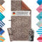 Blumtal Strandtuch XXL cm Mikrofaser - kompaktes und schnelltrocknendes Leo Handtuch/Strandtuch 90x180 - Stranddecke sandfrei mit Band - schnelltrocknendes Badetuch - Handtuch Leopardenmuster