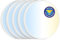 LECOM 5er Pack LED Deckenleuchte mit Sensor Ø300x28 mm Bewegungsmelder Licht Lampe für Innen Aufbau CCT 3000/4000/6000K Rund Decken oder Wandleuchte