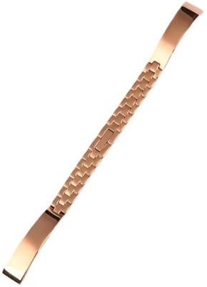 APVMFMKLTG 8mm 10mm 12mm 14mm cinturino da donna in acciaio inossidabile adatto for Armani adatto for Casio Fossil cinturino for orologio moda donna braccialetto luminoso(Rose Gold,12mm)