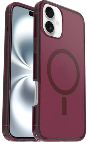 OtterBox Symmetry Series Clear MagSafe Case for iPhone 16 Pro, Shockproof, Drop proof, Protective Thin Case, 3x Tested to Military Standard, Purple