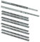 Emuca 3009505 - 5 Sets (10 Stück) Schubladenführungen, teilauszug mit Rollen 17mm x 182mm