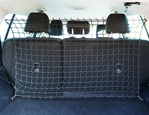 Ferocity Universaler Auto Netz Haustier Barrier Sicherheitsnetz Rücksitz Barriere Trennnetz 100x70 cm [058]