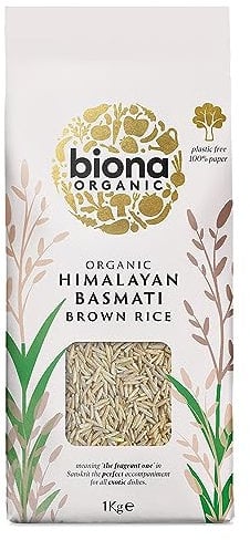 Biona Organic Basmati Brown Rice, 1 kg