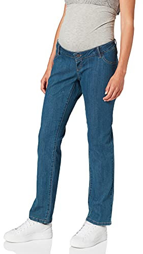 MAMALICIOUS Mljulia Blue Slim Jeans A. Noos, Denim Bleu Médium, 33W x 32L Femme