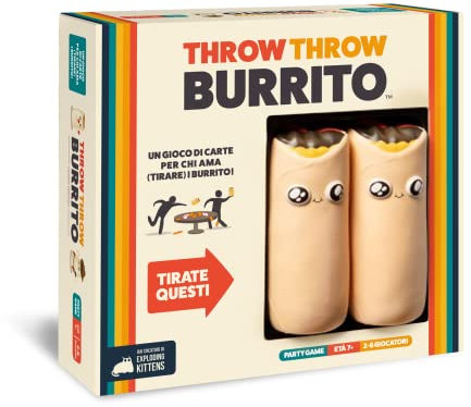 Asmodee Throw Throw Burrito - Gioco da tavolo Edizione in Italiano (8535 Italia) - Italienische Sprache