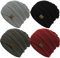 Durio Strickmütze Damen Mütze für Frauen Wintermütze Beanie Mütze Grobstrick Mütze Weich 4 Stücke B