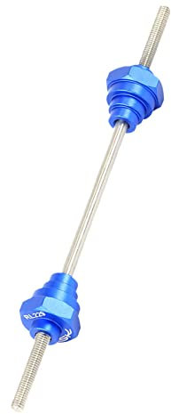F Fityle Zentrierständer Steckachse Steckachsadapter Radzentrierständer Adapter Fahrrad Rad Reparatur Werkzeug Steckachse Schnellspanner für 12/15/20mm Achsen MTB Fahrradräder Fix