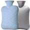 ANMIA Hot Water Bottle with Cover,Hot Water Bag for Pain Relief 2Liter,Hot and Cold Therapy, Warming Bed Period Cramps,Eco Non Toxic Rubber (Light Green)