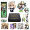 MOTAO Genshin Impact Box Kaveh Merch Set - Plüschpuppe, Poster, Mauspads, Standfigur, Armband, Abzeichen, Schlüsselanhänger, Kartenhülle, 30 Lomo Karten, 50 Aufkleber (Kaveh)