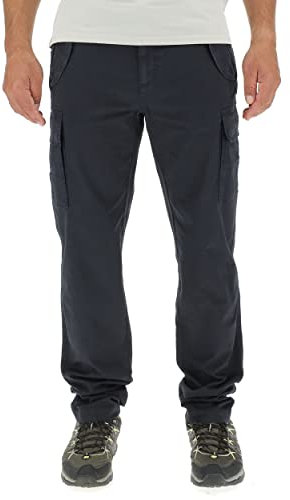 JEEP O102595-B000 J Man Cotton Cargo Trousers W/Flap Pockets J22W Black 54