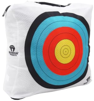 BEARPAW PRODUCTS Schießsack für Pfeil und Bogen - Bogensport Transportierbare Zielscheibe für unterwegs Bogenschießen Zubehör ca. 55 x 55 cm