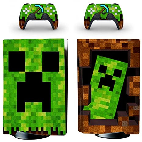 YANHAO Konsole ladestation Skin Für PS5 Skin Disc Edition Anime Console Und Controller Vinyl Cover Skins Wraps Für PS 5 Disc Version(1456) Skins Wraps Geschenk