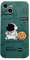 Yonds Queen for iPhone 15 Pro Max Cute Case, Cartoon Astronaut Space Planet Moon Design Stylish Bumper TPU Rubber Protective Anti-Slip Shockproof Case(Green Basket, iPhone 15 Pro Max)
