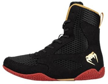 Venum Chaussures de Boxe Contender - Noir-Or-Rouge - 39