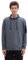 TOM TAILOR Herren 1043377 Sweatshirt-Longsleeve mit Schalkragen, 36181-Navy White Grindle, XXL
