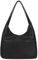 Quirkademy Hobo Bag für Damen, Tote Bag Retro Schultertaschen aus PU Leder, Tragetasche mit Große Kapazität, Umhängetasche Lässige Handtasche für Einkauf Reise Büro Dates Arbeit Schule - Schwarz