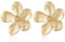 Aidenn Blumen Ohrringe Gold Groß,Blume Tropfen Ohrringe Boho Statement Flower Earrings Hypoallergene Modeschmuck für Damen