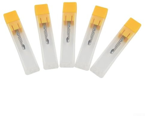 Oniissy 5pcs Single Blade Aluminium Cutting Single Flute CNC Router Bits 17mm 3.175,Aluminium Router Bits,Shank Spiral Single Flute End Mill Solid Tungsten Carbide CNC Router Bits